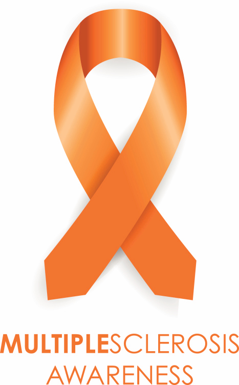 Multiple Sclerosis Awareness Ribbon