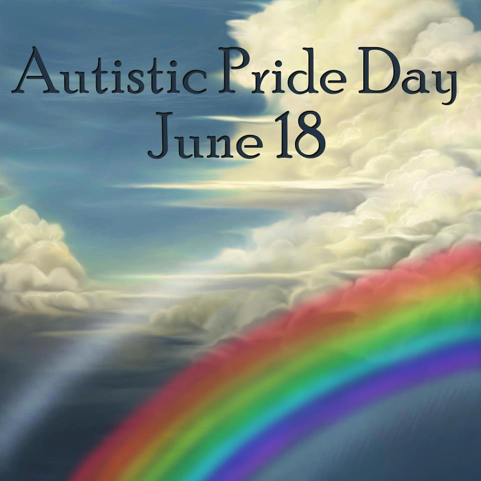 Autistic Pride Day June 18 Beautiful Rainbow Picture