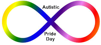 Autistic Pride Day Rainbow Logo