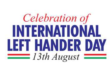 Celebration Of International Left Hander Day 13th August