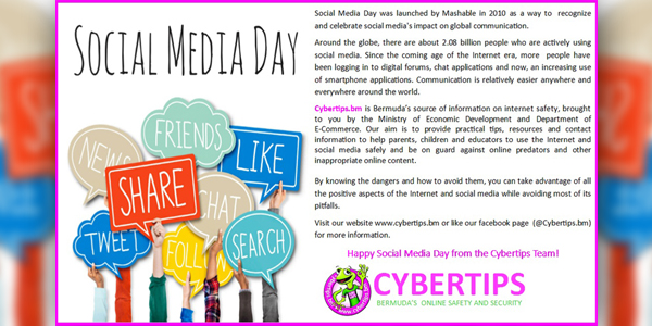 Happy Social Media Day Cyber Tips