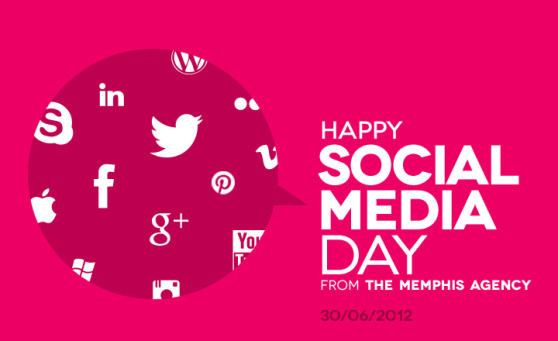 Happy Social Media Day Graphics Image