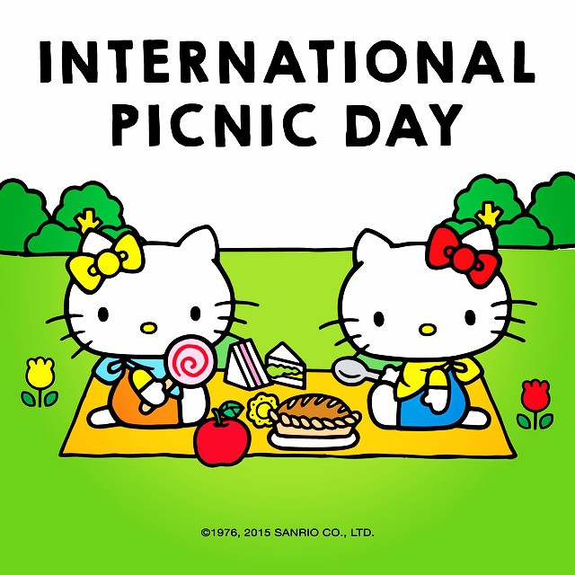 Kitty's Celebrating International Picnic Day