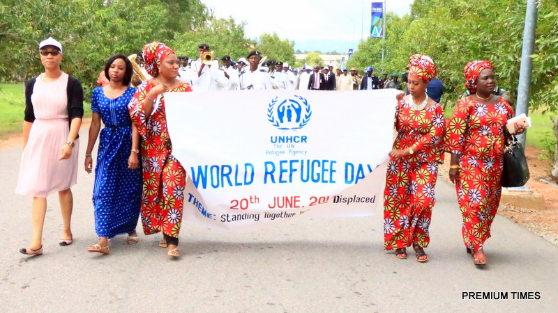 People On A Event Of World Refugee Day 20th June 2017