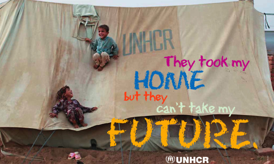 They Took My Home But They Can't Take my Future - World Refugee Day