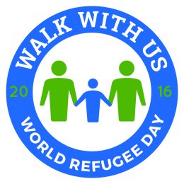 Walk With Us World Refugee Day Design