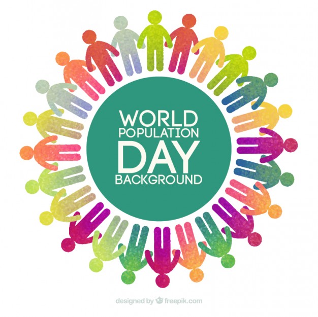 World Population Day Background Image