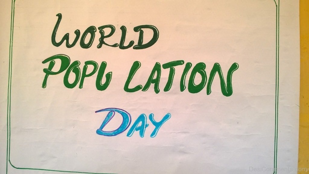 World Population Day Wishes Card