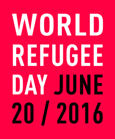 World Refugee Day June 20,2016 Wishes Graphic