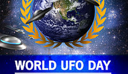 World UFO Day Poster by UFO Enthusiasts