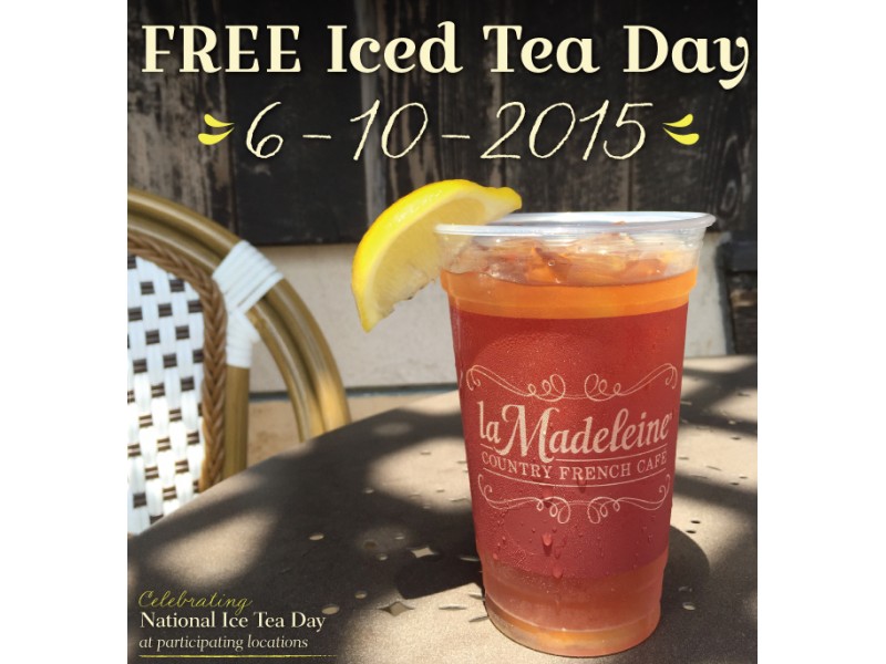 Celebrate Iced Tea Day June 10th