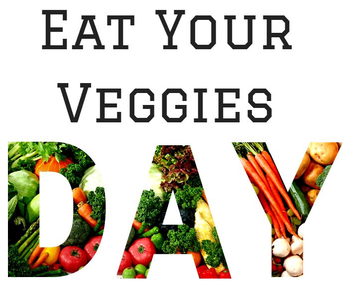 Eat Your Veggies Day Graphic Picture