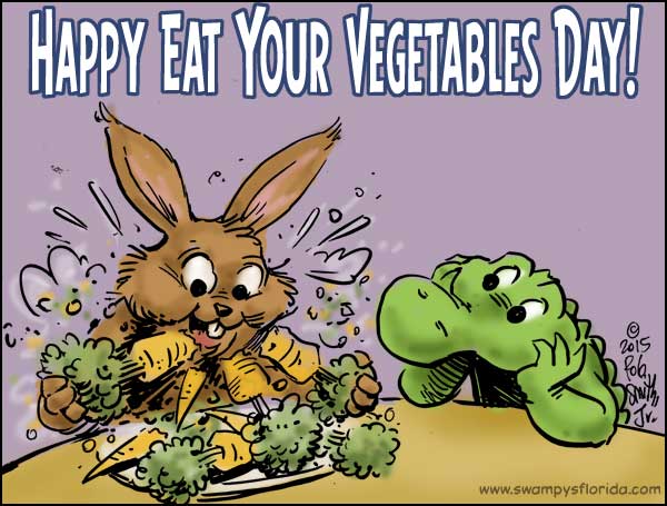 Happy Eat Your Vegetables Day Graphic Picture