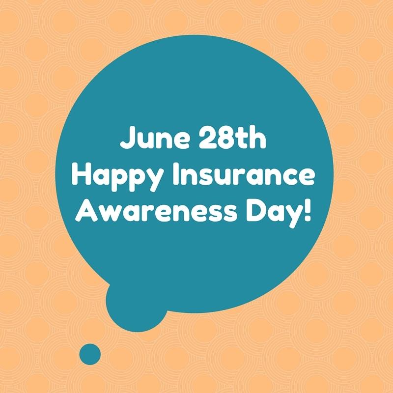 June 28th Happy Insurance Awareness Day Image