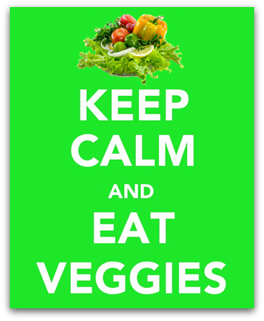 Keep Calm And Eat Your Vegetables Day