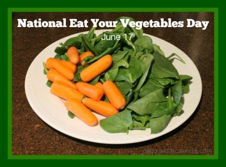 National Eat your Vegetables Day