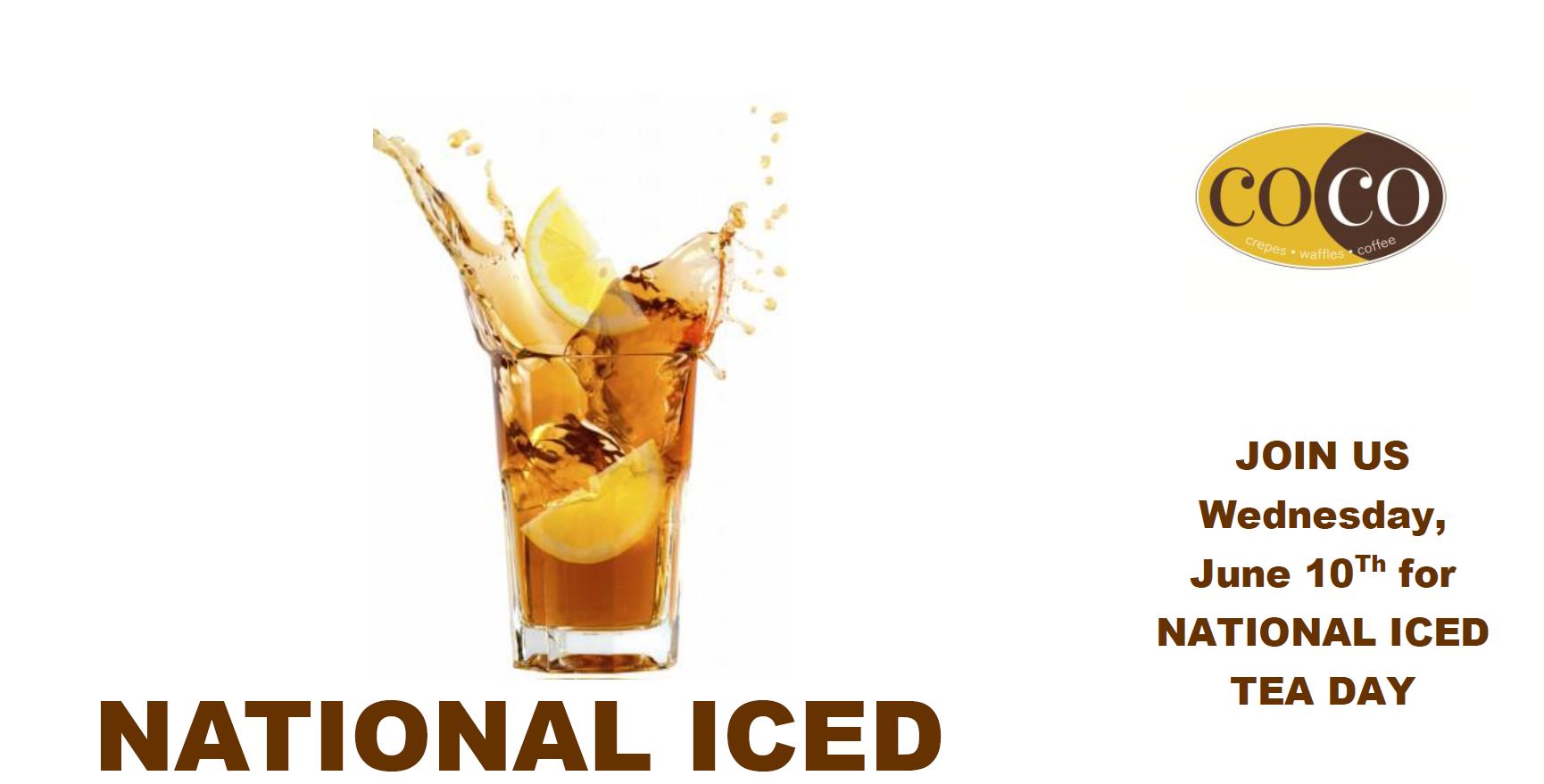 National Iced Tea Day Greetings