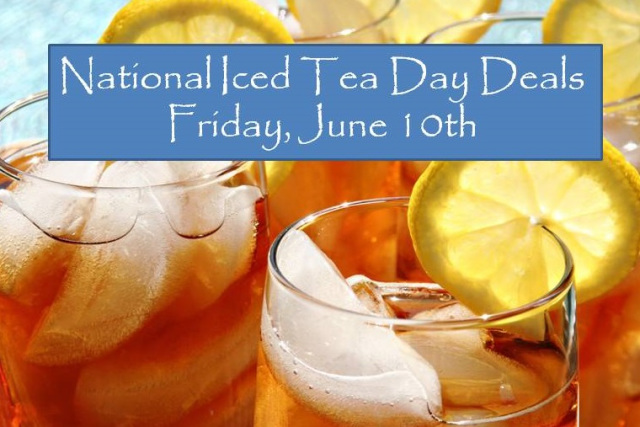 National Iced Tea Day June 10th