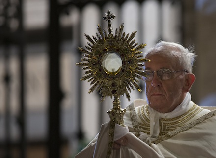 Italy Pope Corpus Christi