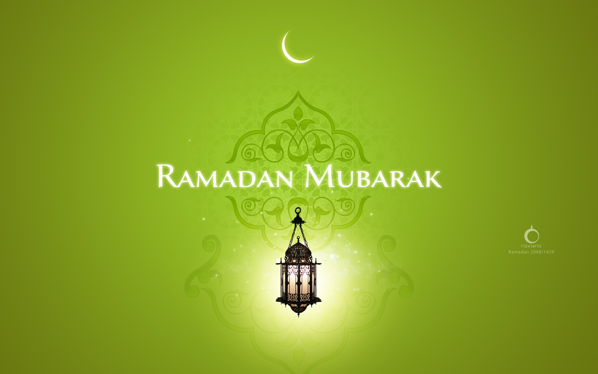 Ramadan Mubarak Beautiful Oil Lamp Hd Picture