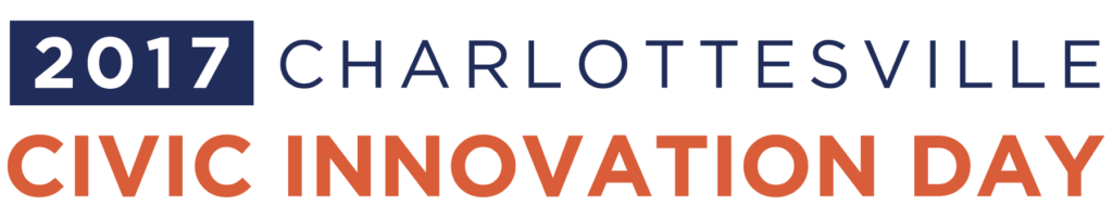 2017 Charlottesville Civic Innovation Day Header Image