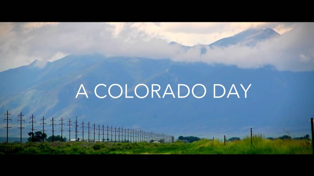 A Colorado Day Beautiful Mountains Background