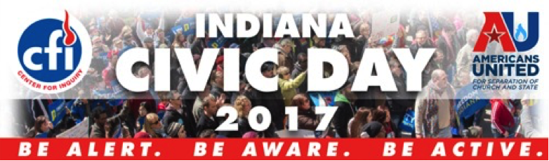 Indiana Civic Day 2017 Be Alert, Be Aware, Be Active