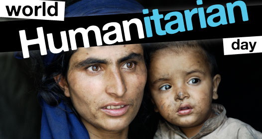 World Humanitarian Day Two Faces Picture