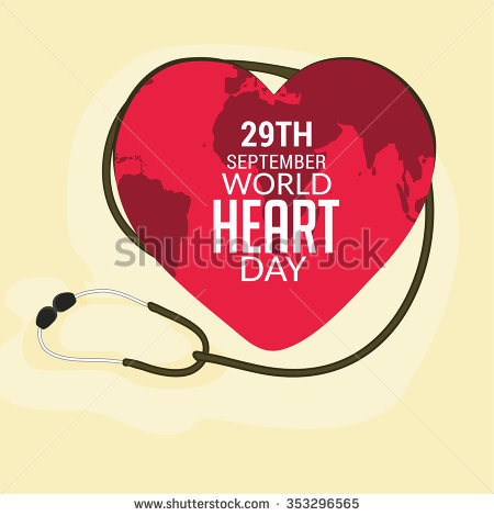 29th September World Heart Day Greeting Card