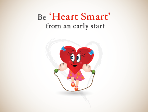 Be heart smart from an early start World Heart Day