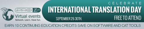 Celebrate International Translation Day Header Image