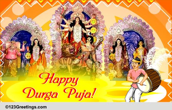 Happy Durga Puja 2017 wishes picture