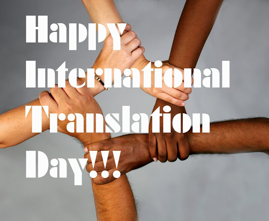 Happy International Translation Day Joining Hands