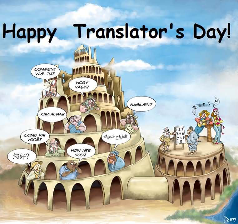 Happy Translators Day People With Different Languages