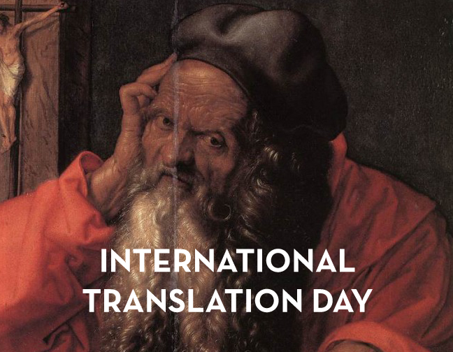 International Translation Day Saint Jerome Painting