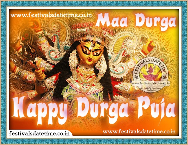 Maa Durga Happy Durga Puja