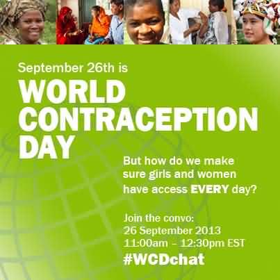 September 26th Is World Contraception Day