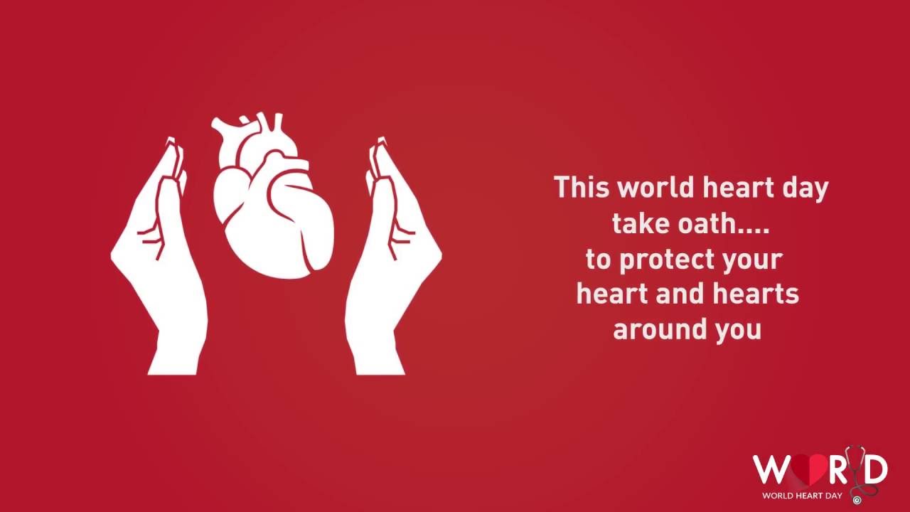 This World Heart Day take oath to protect your heart and hearts around you