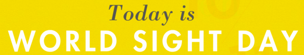 Today Is World Sight Day Header Image