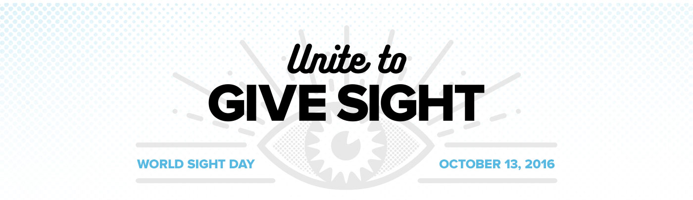 Unite To Give Sight World Sight Day Header Image