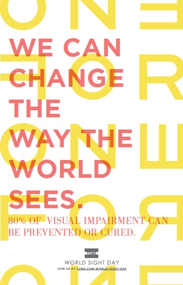 We Can Change The Way The World See Happy World Sight Day