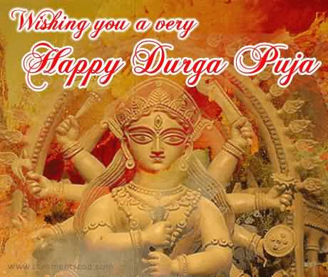 Wishing you a very happy Durga Puja