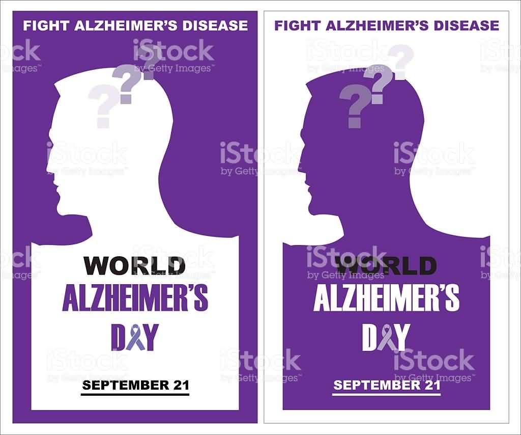 World Alzheimer's Day September 21 Poster