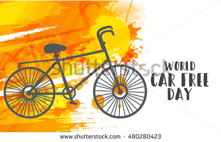 World Car Free Day Cycle Picture