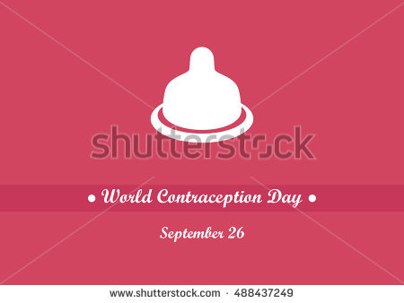 World Contraception Day September 26 Condom Illustration