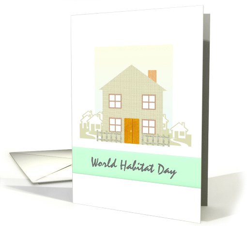 World Habitat Day Greeting Card