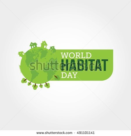 World Habitat Day Illustration