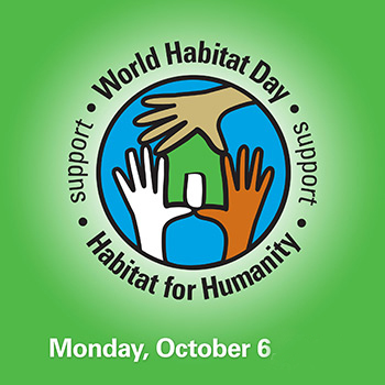 World Habitat Day Support Habitat For Humanity