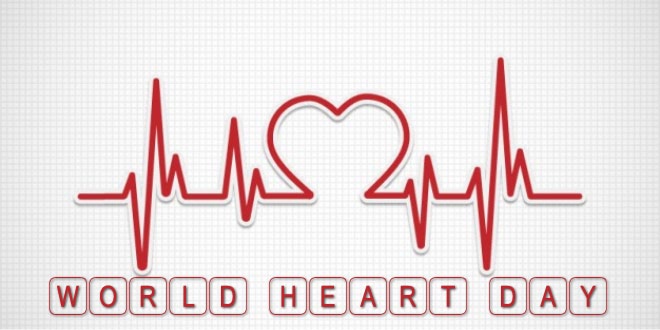 World Heart Day heartbeat picture