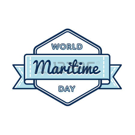 World Maritime Day Emblem Illustration